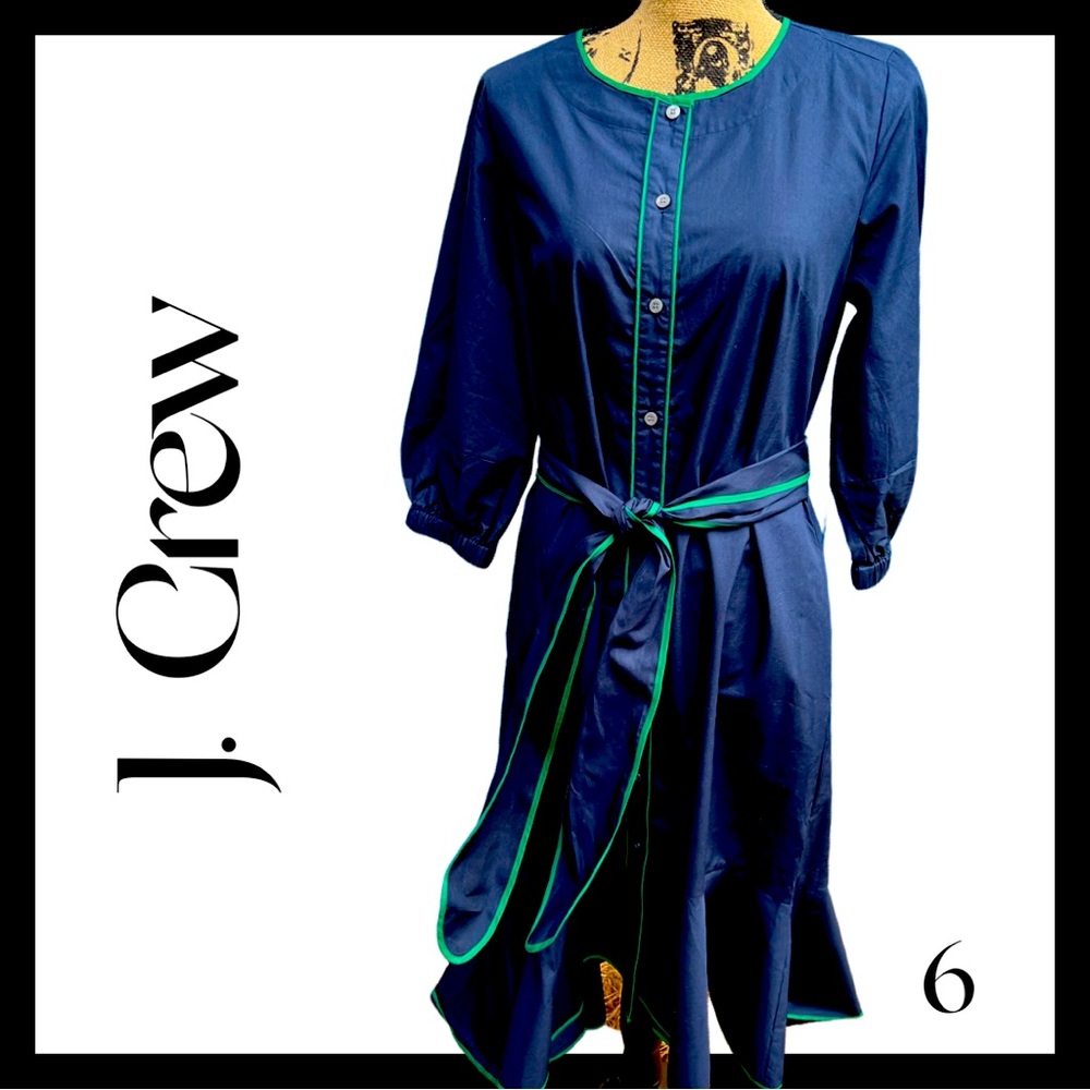 NWT J. Crew Ladies Navy dress